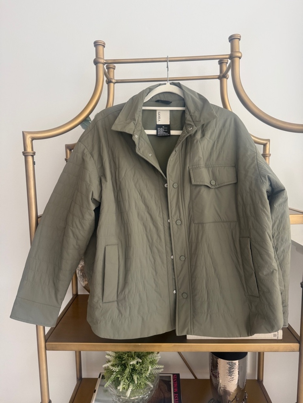 Vuori Green Quilted Jacket